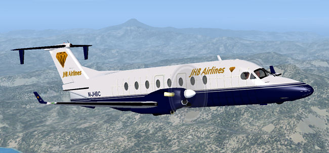 JHB DHC6 Twin Otter (PAD)