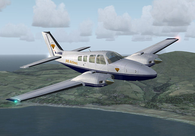 JHB Beech BE58 Baron (FSX)